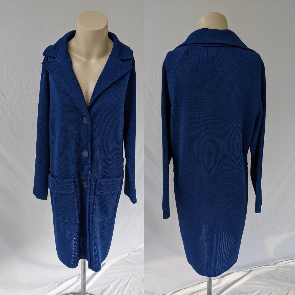 VTG Knitted Classic Long Coat